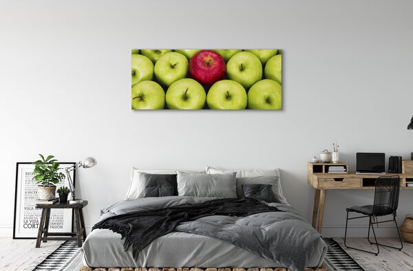 Tablouri canvas mere verzi și roșii