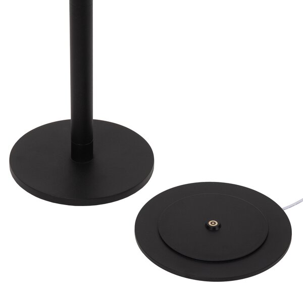 Lucide Antrim Lampadar LED LED, negru, 1 bec, IP54, dimabil, reglabil, Negru, Camera de zi / sufragerie, Aluminiu, Modern