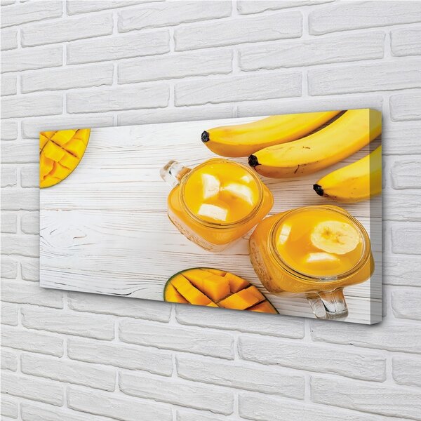 Tablouri canvas Mango banane periuță