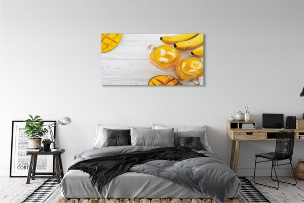 Tablouri canvas Mango banane periuță