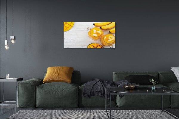 Tablouri canvas Mango banane periuță
