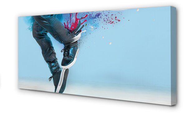 Tablouri canvas Picioare Ciapki colorat