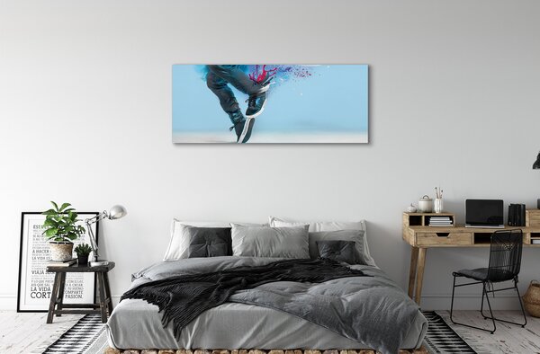 Tablouri canvas Picioare Ciapki colorat
