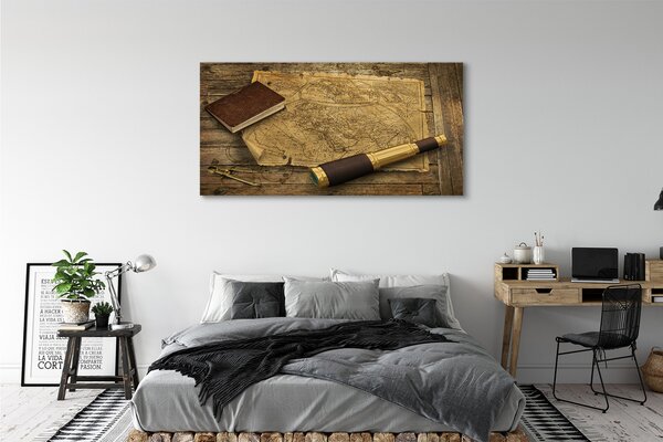 Tablouri canvas harta notebook-uri Vechi