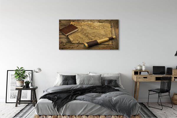 Tablouri canvas harta notebook-uri Vechi