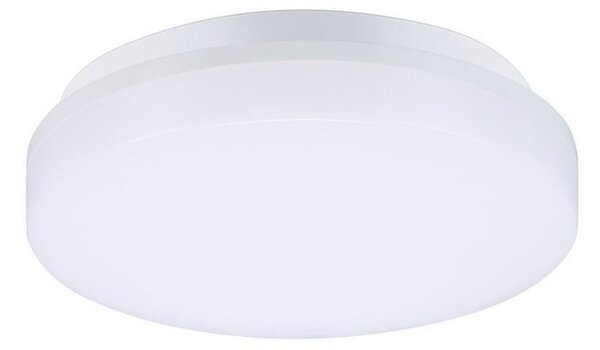Sylvania Start Surface Slim plafonieră, Ø 22 cm, IP54, dim., reglabil, Alb, Baie, Plastic