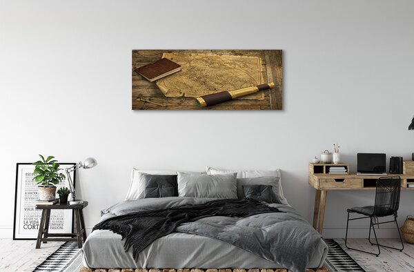 Tablouri canvas harta notebook-uri Vechi