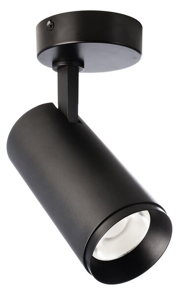 Deko-Light Spot LED pentru tavan Lucea, reglabil, 15 W, negru, reglabil, Negru, Camera de zi / sufragerie, Metal, Modern