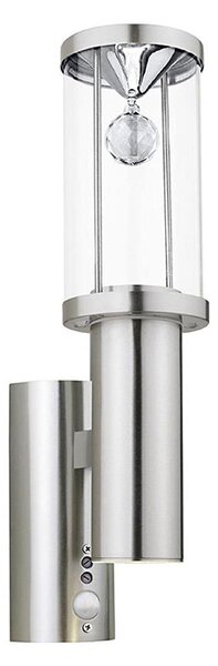 Eglo 94126 - Corp de iluminat LED exterior cu senzor TRONO 2 1xGU10/3W + 1xLED/3,7W