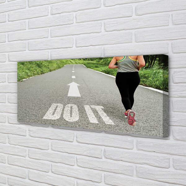 Tablouri canvas curs rutier Femeie