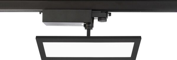 Deko-Light Panou LED TRACK LIGHT, negru, trifazic, 3.000 K, pornire/oprire, Negru, Hol, Metal, Modern