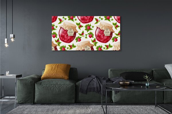 Tablouri canvas gem de zmeură