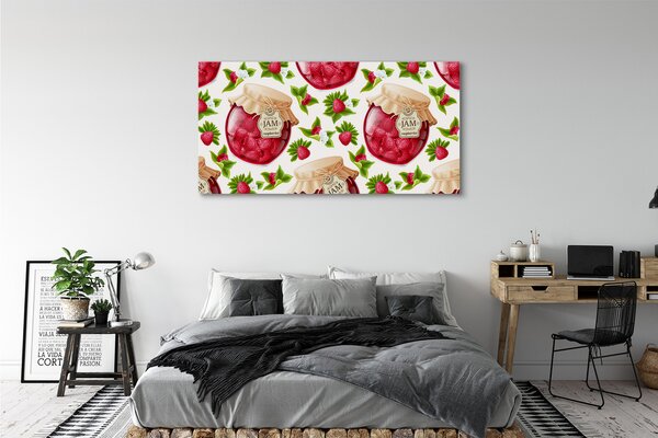 Tablouri canvas gem de zmeură