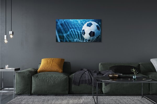 Tablouri canvas Fundal albastru gateway-ul mingii