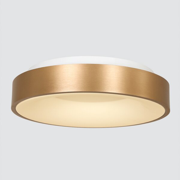 Steinhauer Plafonieră cu LED Ringlede 2.700 K Ø 48 cm auriu, reglabil, Auriu / Alamă, Camera de zi / sufragerie, Metal, Modern