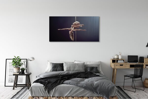 Tablouri canvas femeie pipe Dancing