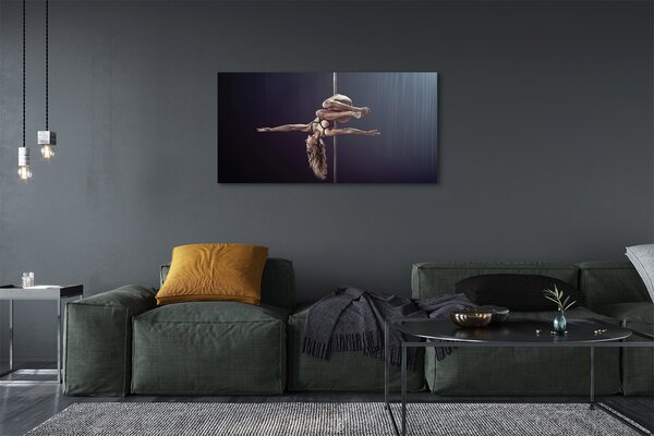 Tablouri canvas femeie pipe Dancing