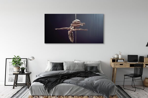 Tablouri canvas femeie pipe Dancing