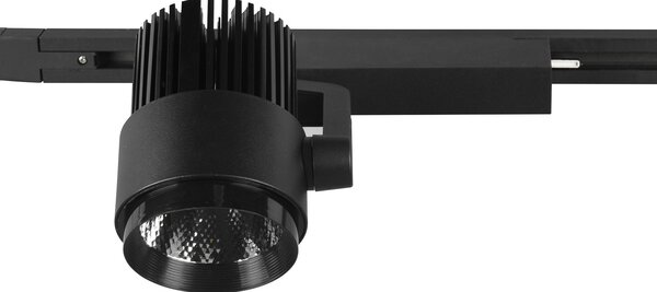 Trio Lighting Spot LED Radiator pentru DUOline, negru mat, CCT, reglabil, Negru, Camera de zi / sufragerie, Metal, Modern