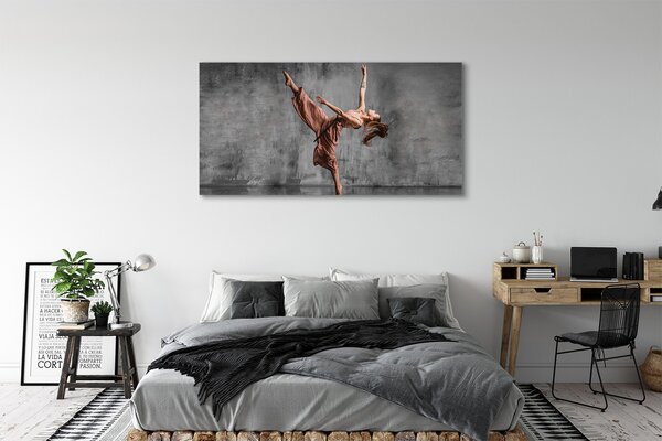 Tablouri canvas Femeie dans păr lung