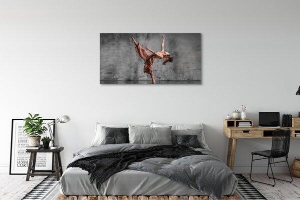 Tablouri canvas Femeie dans păr lung
