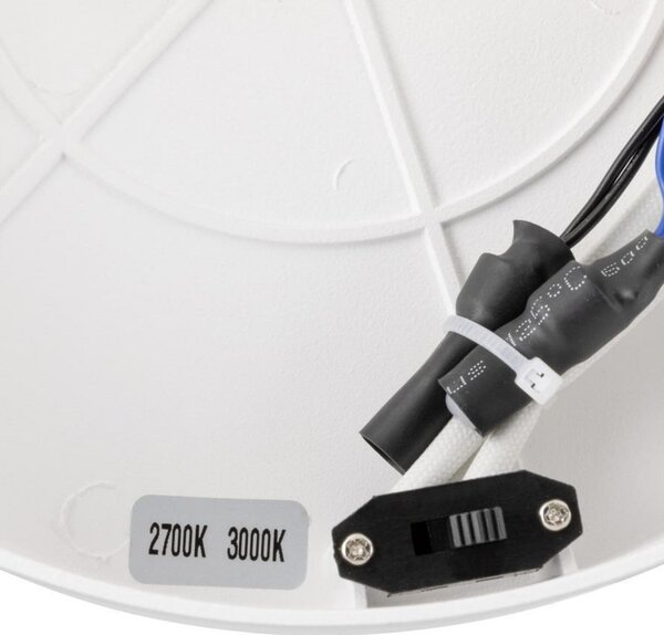 SLV plafonieră LED One, Ø 60 cm, alb, metal, CCT, reglabil, Alb, Camera de zi / sufragerie, Aluminiu, Modern