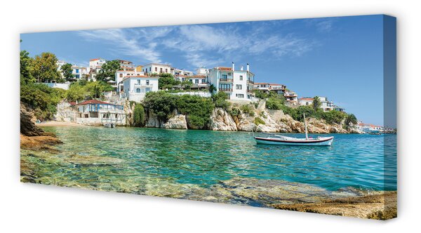 Tablouri canvas Marea Grecia a vieții urbane