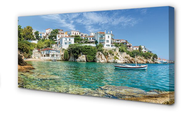Tablouri canvas Marea Grecia a vieții urbane