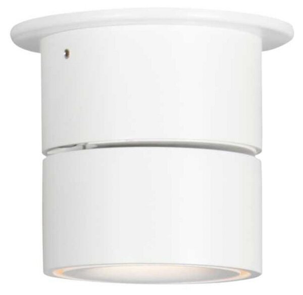Steinhauer Spot LED pentru tavan Fez, alb, 1 bec, metal, orientabil, reglabil, Alb, Camera de zi / sufragerie, Metal, Modern