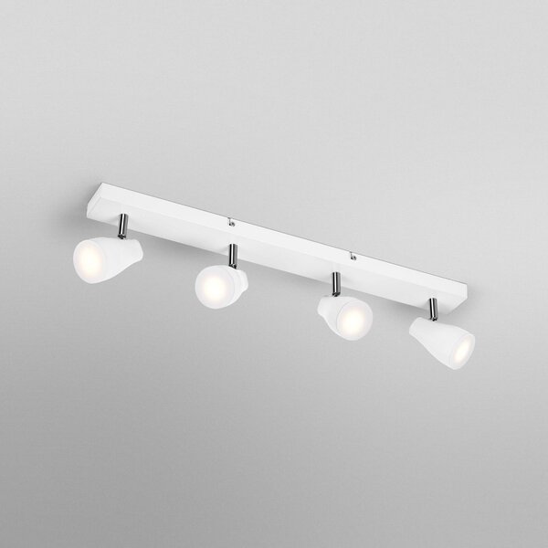 OSRAM Spot de tavan PEAR, alb, 4 becuri, GU10-LED 2.700 K, Alb, Plastic