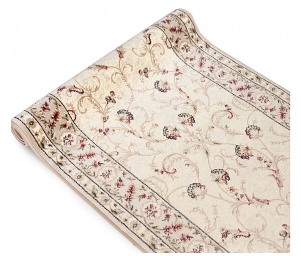 Traversa, Model Lotos 523 100, Festonata , Crem Bej, Latime 150 cm 150 x 200