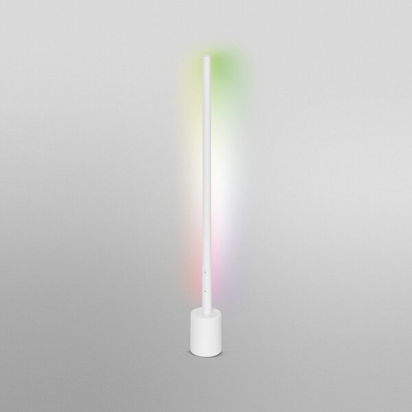 OSRAM SMART+ WiFi lampadar LED CORNER SLIM, albă, RGB, CCT, reglabil, Alb, Camera de zi / sufragerie, Aluminiu, Modern