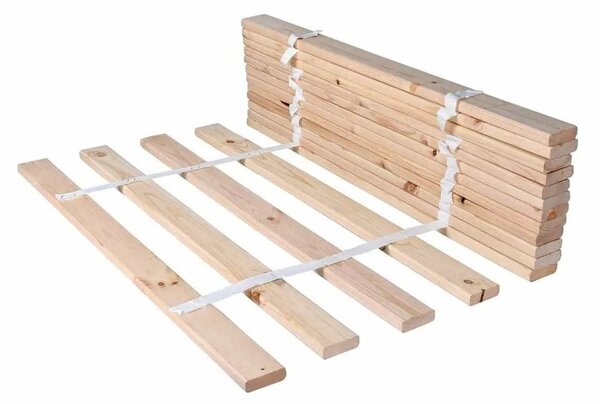 Somiera fixa LIMA 90, lemn de pin, 14 lamele, 90x198 cm