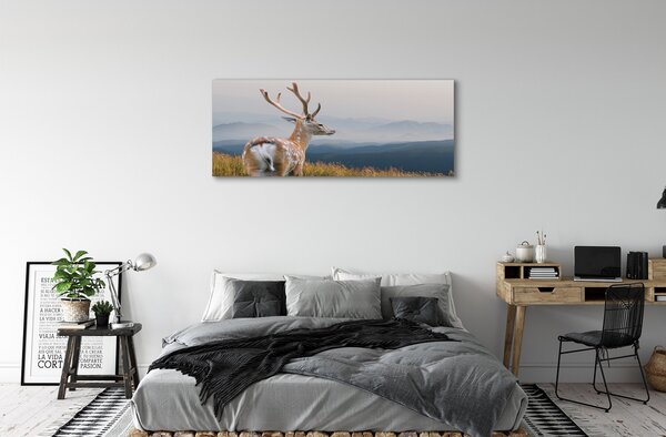 Tablouri canvas cerb munți