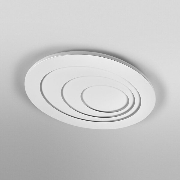OSRAM Plafonieră LED ORBIS SPIRAL OVAL, Ø 72 cm alb 63 W, Alb, Camera de zi / sufragerie, Metal, Modern