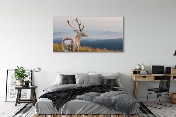 Tablouri canvas cerb munți