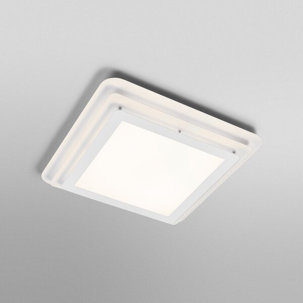 OSRAM Plafonieră LED ORBIS SPIRAL LAYER, albă, 45 x cm, Alb, Camera de zi / sufragerie, Metal, Modern