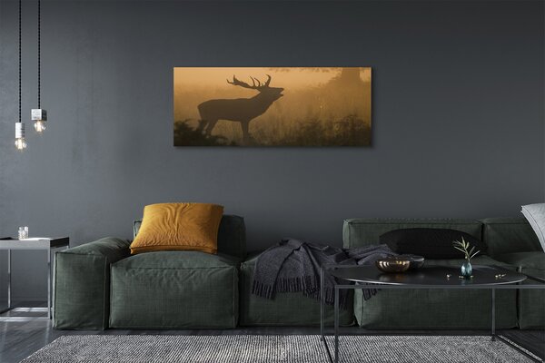 Tablouri canvas Sunrise Deer