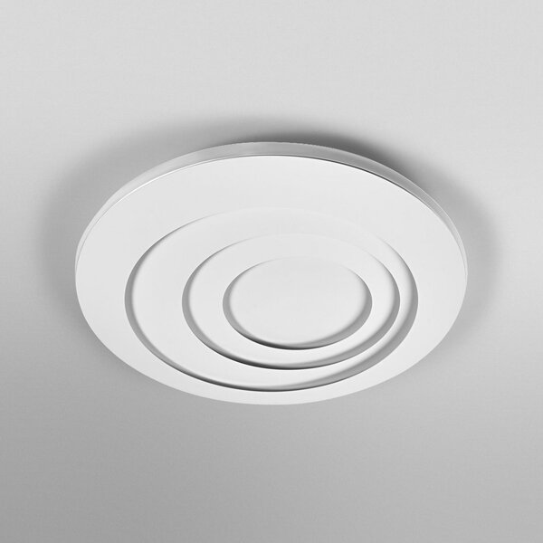 OSRAM Plafonieră LED ORBIS SPIRAL ROUND, Ø 51 cm, albă 42 W, Alb, Camera de zi / sufragerie, Metal, Modern
