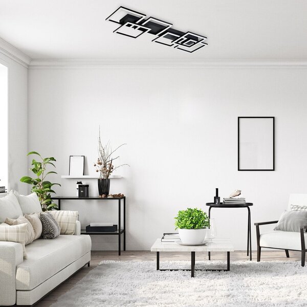 Rabalux Fatma lampă de tavan 6x40 W alb-negru 71390