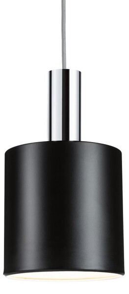 Paulmann URail abajur Tallis 2Easy, negru mat, Negru, Camera de zi / sufragerie, Metal, Modern