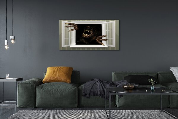 Tablouri canvas formă teribil fereastră