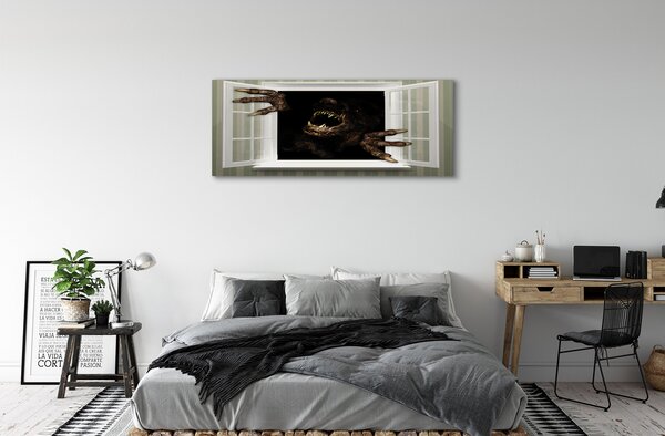 Tablouri canvas formă teribil fereastră