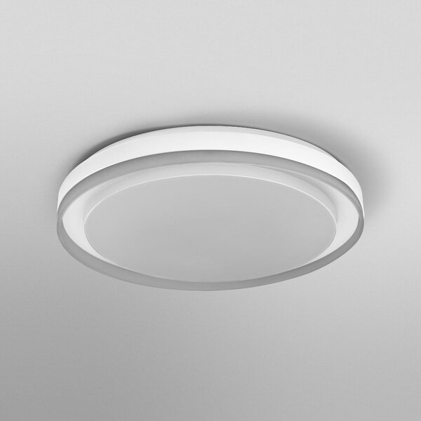 OSRAM SMART+ plafonieră WiFi ORBIS ZEST, albă 50 cm RGB CCT, reglabil, Alb, Camera de zi / sufragerie, Metal, Modern