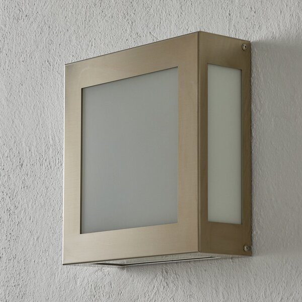 CMD Lumină exterioară cu senzor LED Aqua Legendo din oțel inoxidabil, Metalic, Metal, Modern
