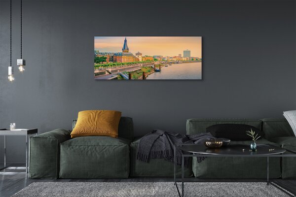 Tablouri canvas Germania Sunrise River