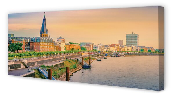 Tablouri canvas Germania Sunrise River