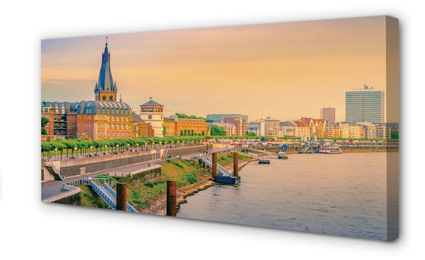Tablouri canvas Germania Sunrise River