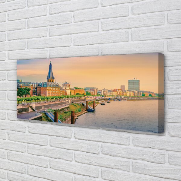 Tablouri canvas Germania Sunrise River