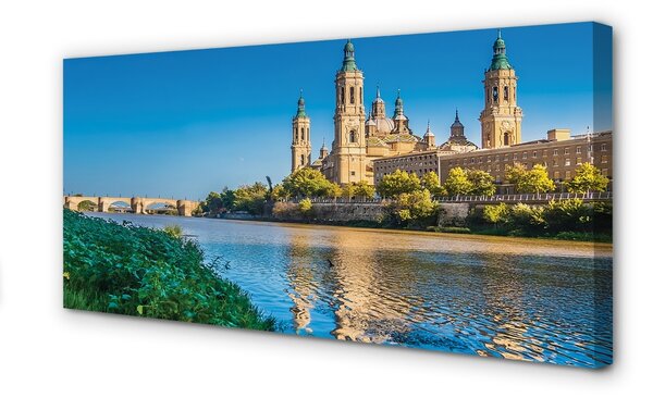 Tablouri canvas Spania Catedrala River